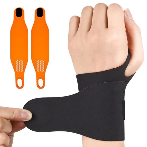Håndledsrem - SONGHUI - Sæt af 2 - Ultra-tynde elastiske - Massagepigge - Justerbare Velcro-stropper