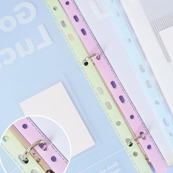 SONGHUI genanvendelige mapper til A4-dokumenter er fleksible og uundgåelige til kontorarbejde og studier.