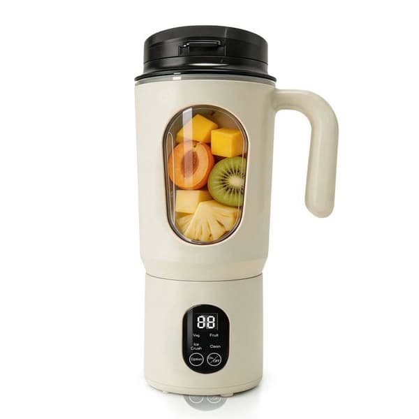 Bærbar individuel blender - SONGHUI - 580 ml - 50 W - 12 rustfrie stålblade - USB-C genopladelig