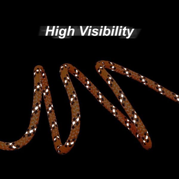 Hundens zipline-system - SONGHUI - 15 m - reflexsnöre - 360° karbinhake - robust stål