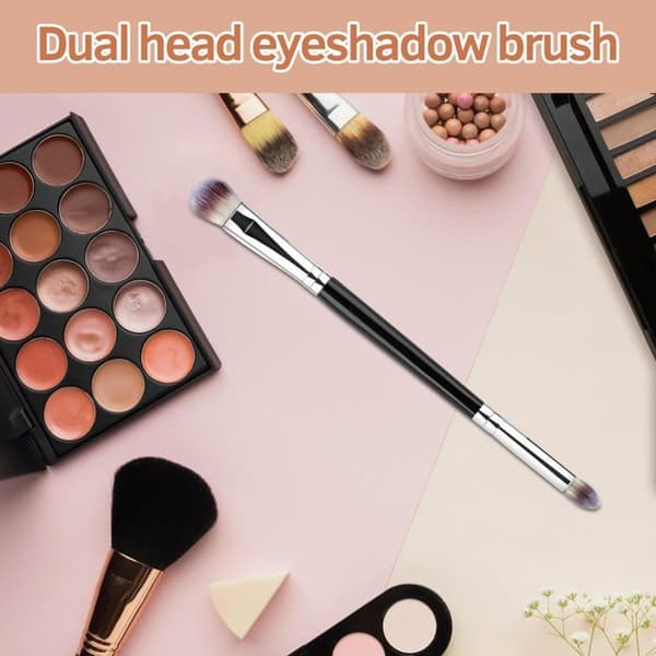 Ögonskuggsborste — Professionell borste för ögonmakeup: suddning, concealer, ögonbryn och eyeliner