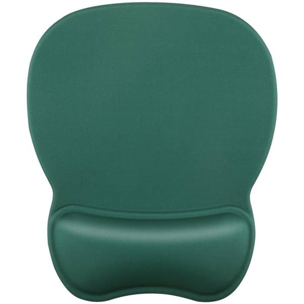 Ergonominen hiirimatto, 9,4 x 8,1 tuumaa, metsänvihreä | Mukava geelipehmuste, sileä Lycra-pinta