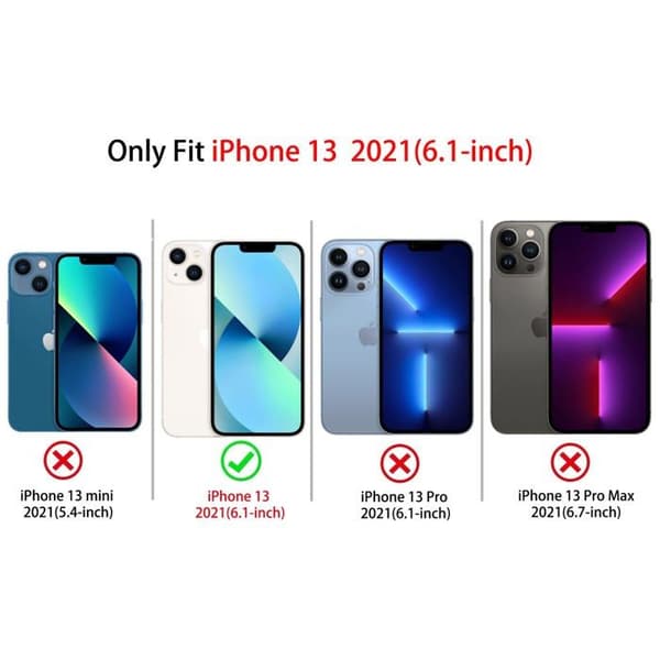 Cover til iPhone 13, smukt mønster med farverige striber - rosa og hvid
