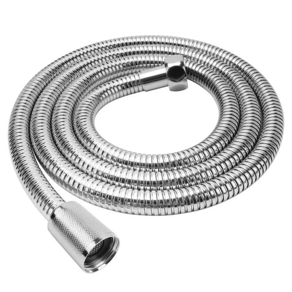 Duschslang - SONGHUI - Universell 1,5 m - Kromad rostfritt stål - Anti-knut - Anslutning G1/2 Krom