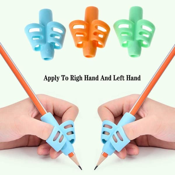 Fingerledare för barnpennor – Korrigering av grepp och hjälp med skrivande (3-pack)