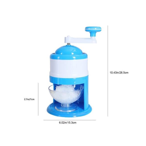Isknuser og slush ice maker - SONGHUI - Håndsving - Manuel - Bærbar - Uden BPA