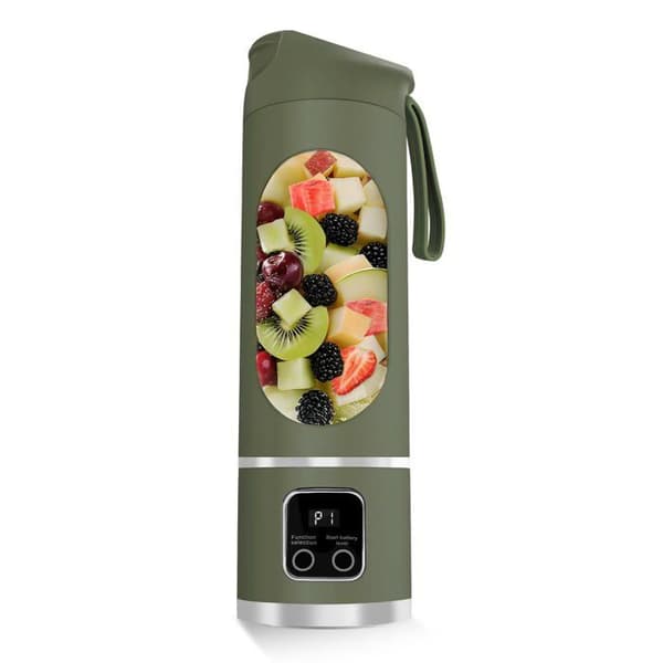 Bærbar blenderkande - SONGHUI - 500 ml - 12 rustfrie stålblade - 50 W - USB genopladelig