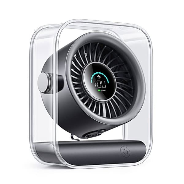 Bordventilator - SONGHUI - Bærbar 3000mAh - 100 hastigheder - Turbo Air - Stille <26dB