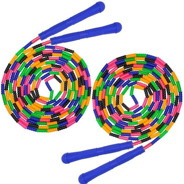 16 fods springreb (sæt af 2) — Segmenteret plastdesign til to personer eller flere