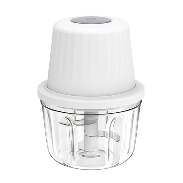 Mini köksrobot med motor på 28 001 varv/min, USB-laddning, uppladdningsbart litiumbatteri, perfekt för att hacka kött.