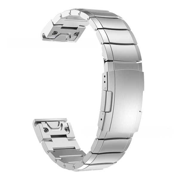 armbånd stål Garmin Fenix ​​​​7 Fenix ​​​​6/5 gen2 sort