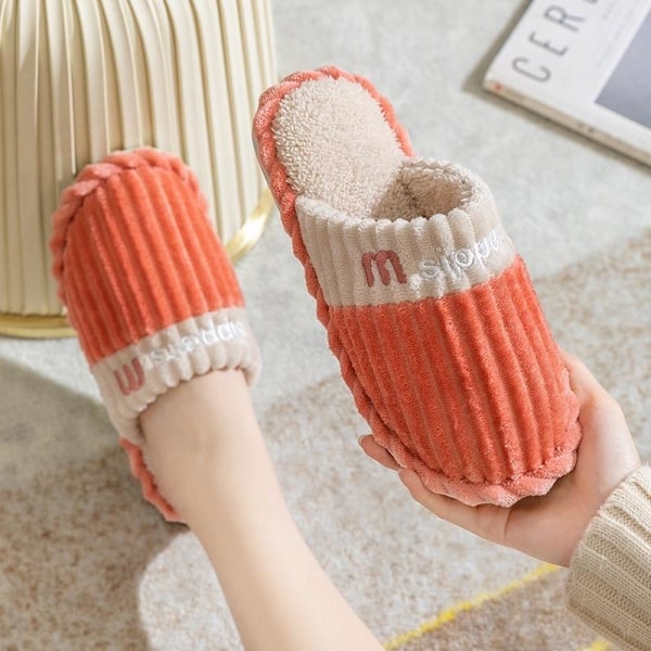 fluff hjemmesko varme hjemmesko laivastonsininen 42-43 (sisä 27 cm)