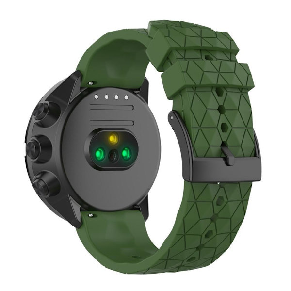 armband silikon Suunto 9 Suunto 7 24mm grön