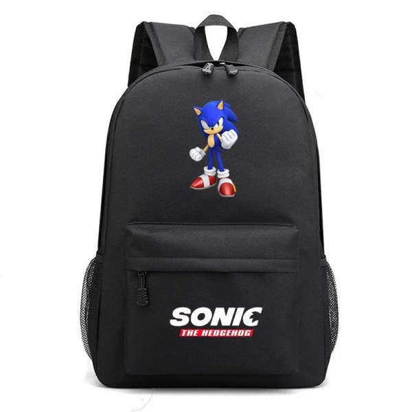 Sonic rygsæk børne rygsække rygsæk 1 stk sort