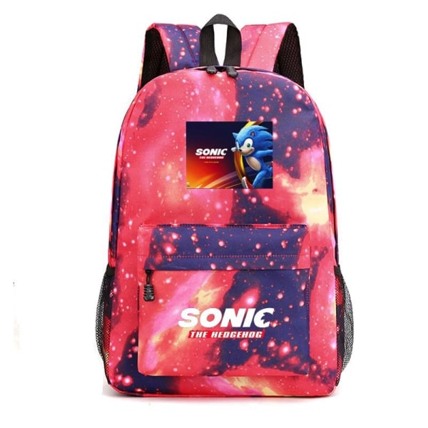 Sonic reppu lasten reput reppu 1kpl tähti punainen 3