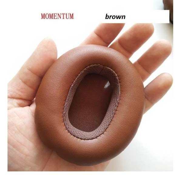 øreputer / hodebåndsputer til Sennheiser MOMENTUM 1.0 brun pute