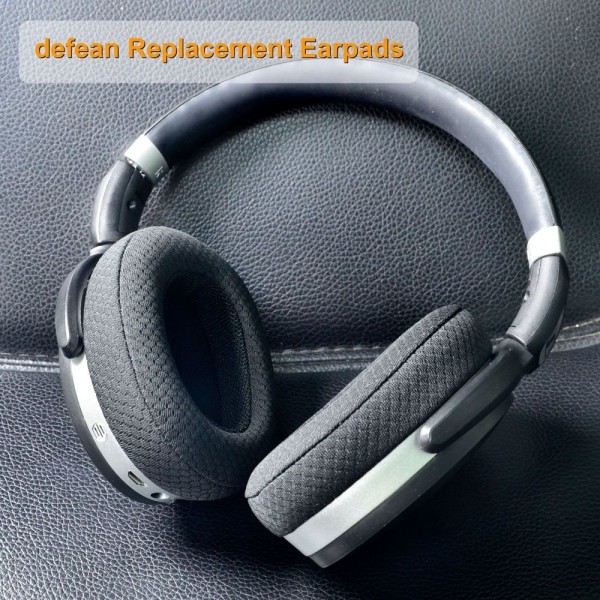 øreputer hodetelefonputer pads for Sennheiser HD 4.50BT 4.40BT svart