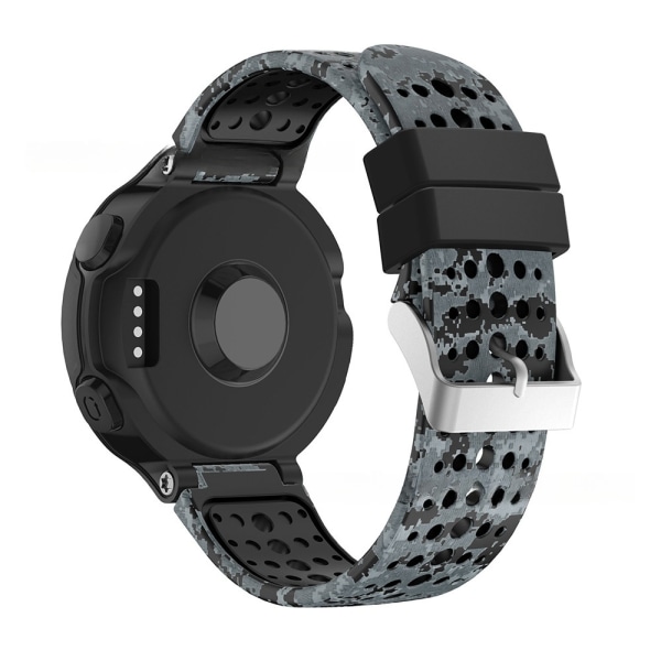 armbånd silikone Garmin Forerunner 220 230 235 620 Approach S20 grå