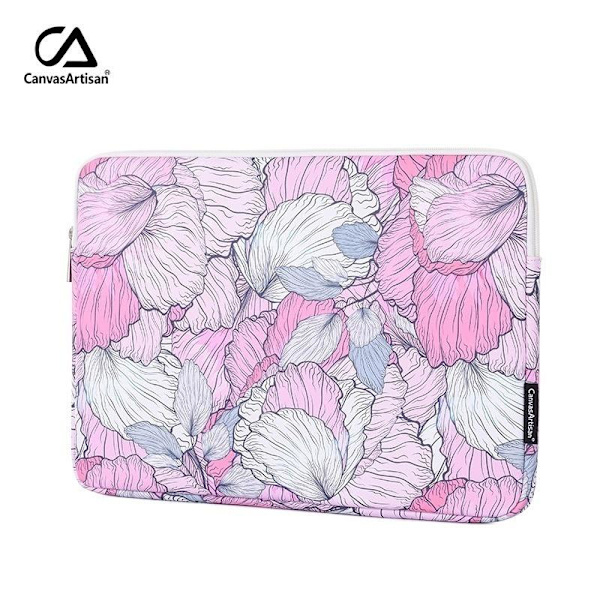 datorväska datorfodral / fodral till laptop bärbar dator rosa 12 tum