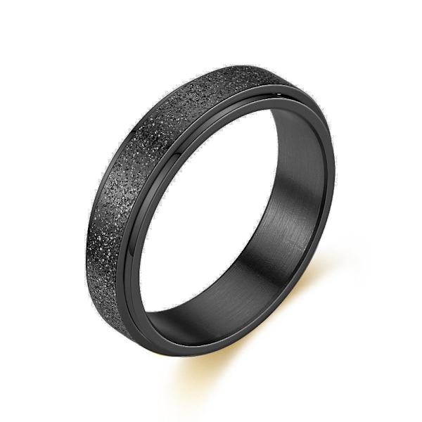 antistress spinner roterende fidget ring ringe størrelse 9/19 mm