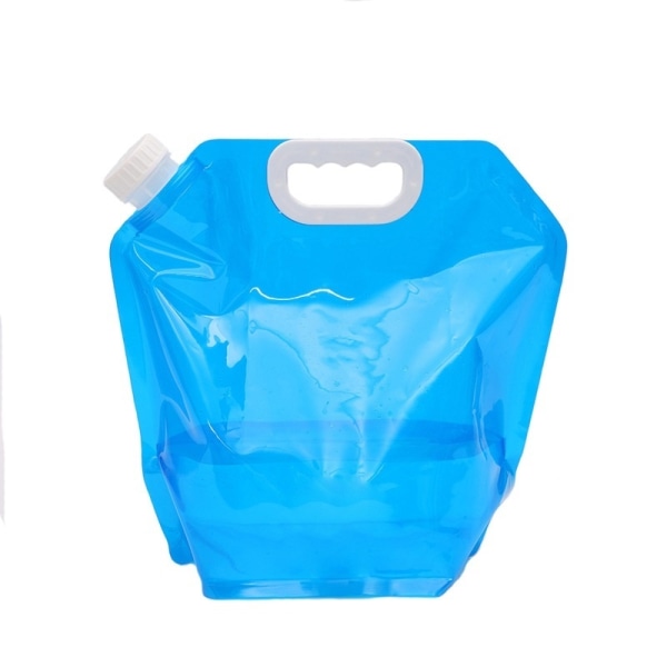Bärbar hopfällbar vattendunk plastdunk vatten dunkar vattenpåse 2st/15L