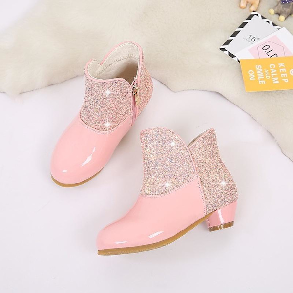 prinsesskor elsa skor barn festskor blå 18cm / size28