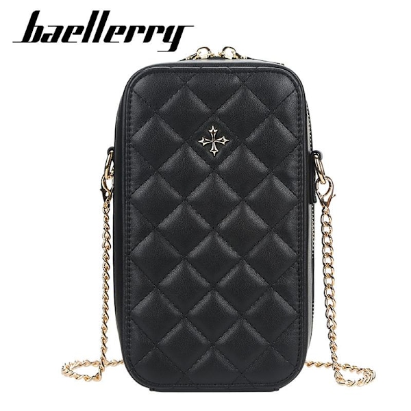 Baellerry Pu Läder Crossbody Väskor Kedja Telefon Clutch Plånböc Grön