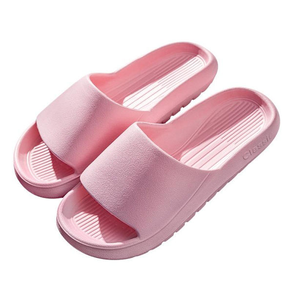 mjuka tofflor slider sandaler skor herr dam massagetofflor badto mörkgrå 42/43