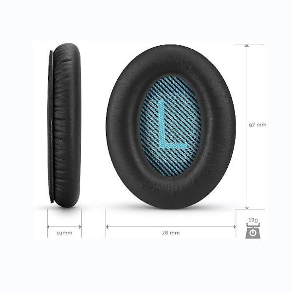 ørepuder bose quietcomfort qc 15 pudesæt sort