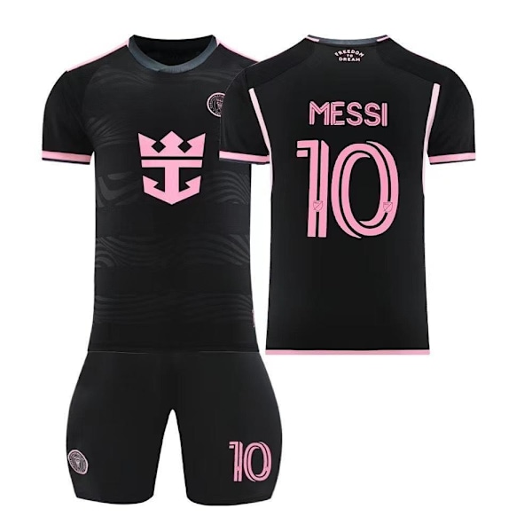 Miami 10 AWAY - Messi Lapset ja Aikuiset Jalkapallopaita & Shorts Set #22