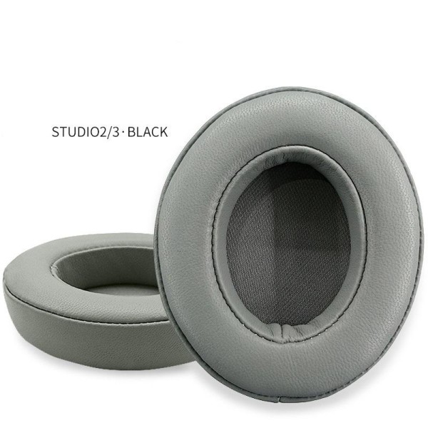 öronkuddar kuddar för Beats Studio 2.0 3.0 cushion kit grå lambskin