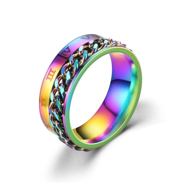 anti ångest spinner fidget roterande ring ringar størrelse 8/18,2 mm
