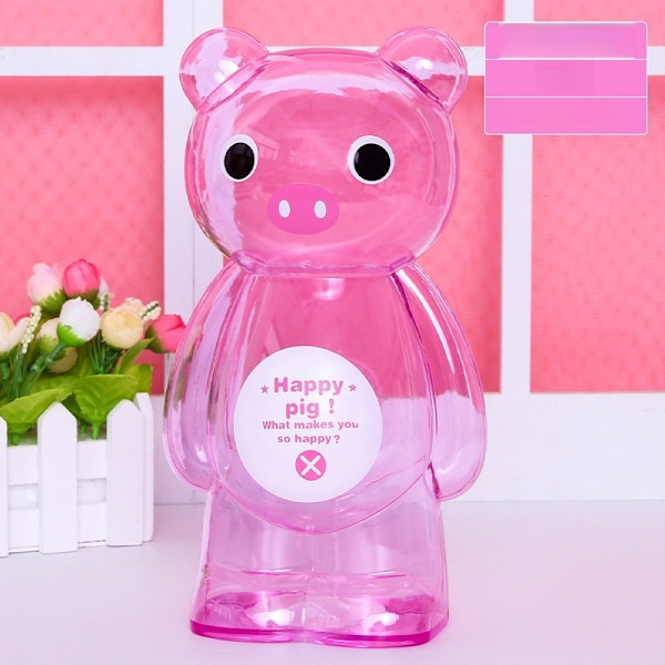 säästöpossu säästöpossu säästöpossu bear shape 25 cm pink