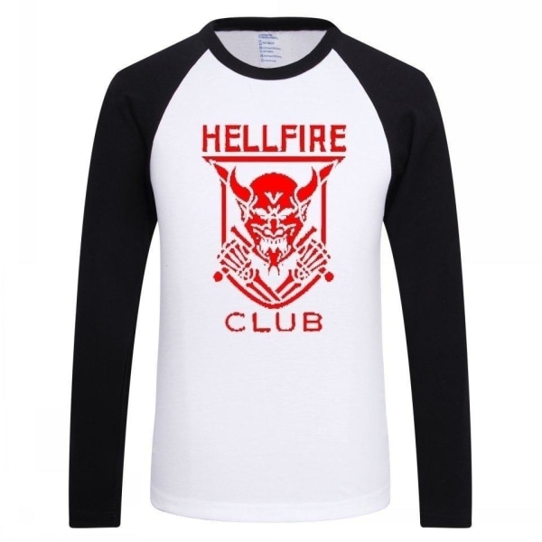 fremmede ting tøj t-shirt hellfire voksen L