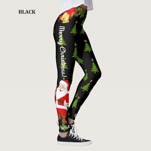 Juletøj dame bukser / leggings 1 stk l