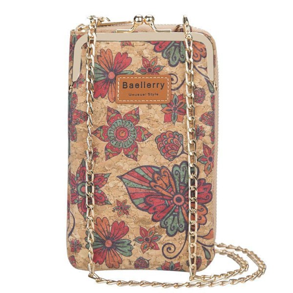 Baellerry Printing Naisten Olkalaukut Vintage Crossbody Laukut Naisten M kuten kuvassa 6 19 cm * 11 cm * 5 cm