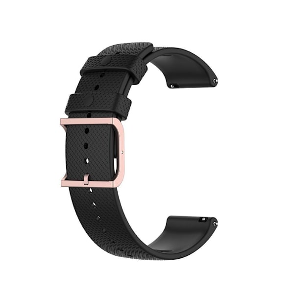 armbånd silikone POLAR 20mm Ignite/Unite sort