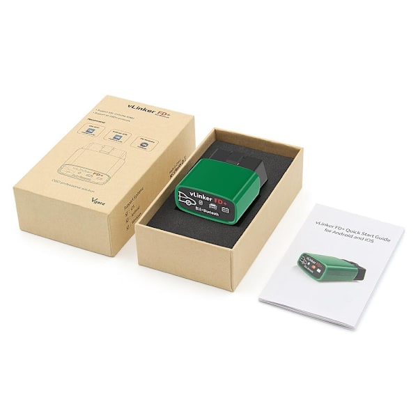 vLinker FD+ BLE 4.0 | Stöder FOEscan Android & Apple Car Diagnos som på bilden