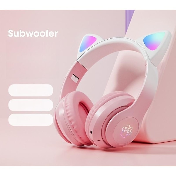 cat ears kuulokkeet langattomat cat bluetooth kuulokkeet Grøn