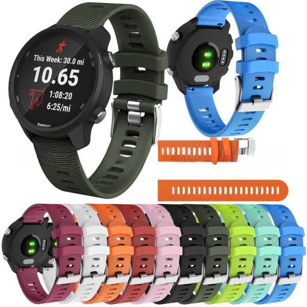 armband silikon Garmin Forerunner 245 / vivoactive 3/645 grön