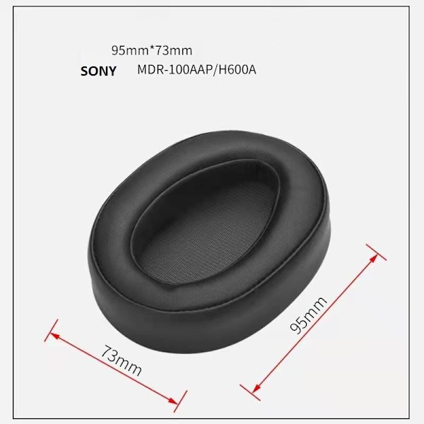 öronkuddar sony MDR-100AAP 100A H600A cushion kit grön