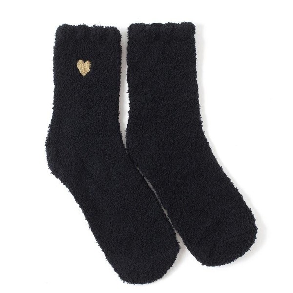 hyggelig varme søde fluffy sokker pakke med vinterstrømper 4 par