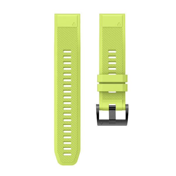 armband silikon Garmin Fenix 5/6/7 22mm grön