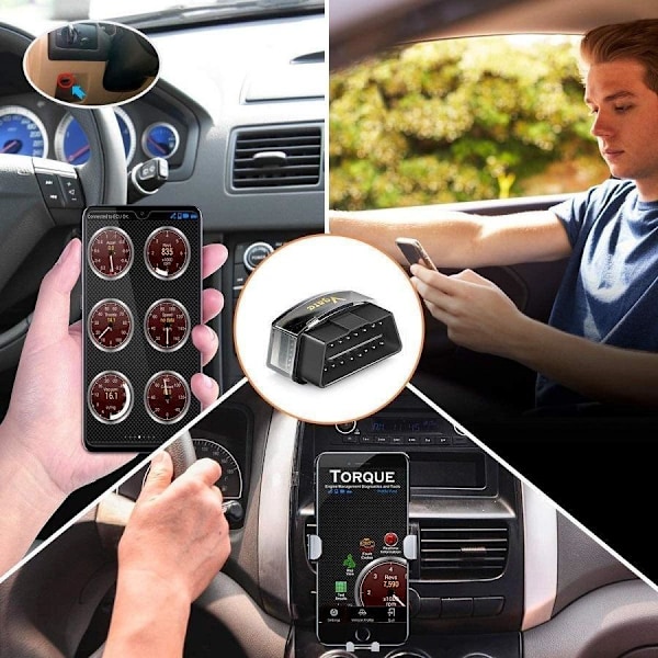 Vgate iCar Pro 3.0 - Ultimate Bluetooth OBD2-scanner til Android som på billedet