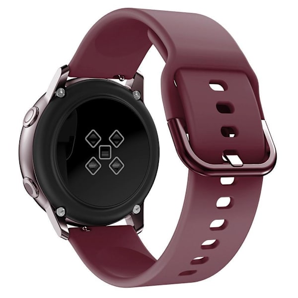 armbånd silikone Samsung galaxy watch active/active2 sort