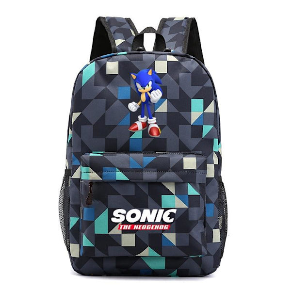 Sonic reppu lasten reput reppu 1kpl tähden harmaa