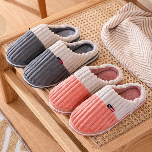 fluff tofflor varma tofflor innetofflor lila 36-37 (insida 24cm)