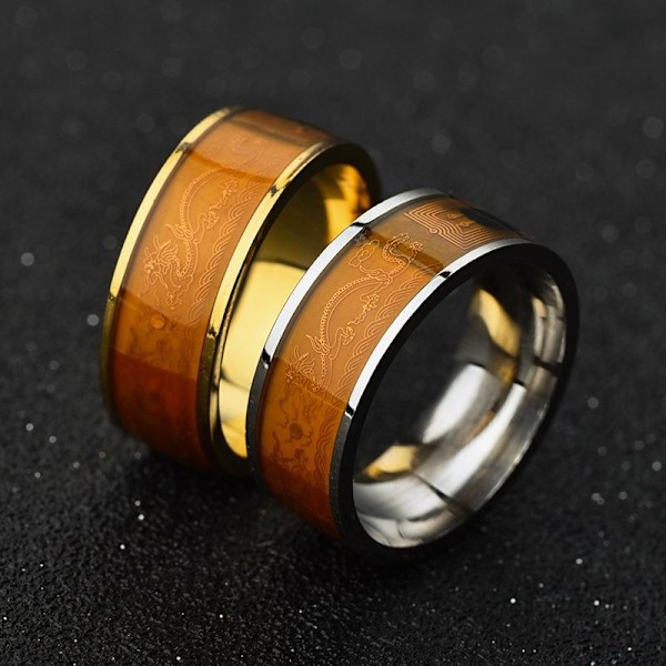 Shuanglong Smart Ring - Vattentät och hållbar Phone Finder Tag m guld nfc ssangyong nr 12