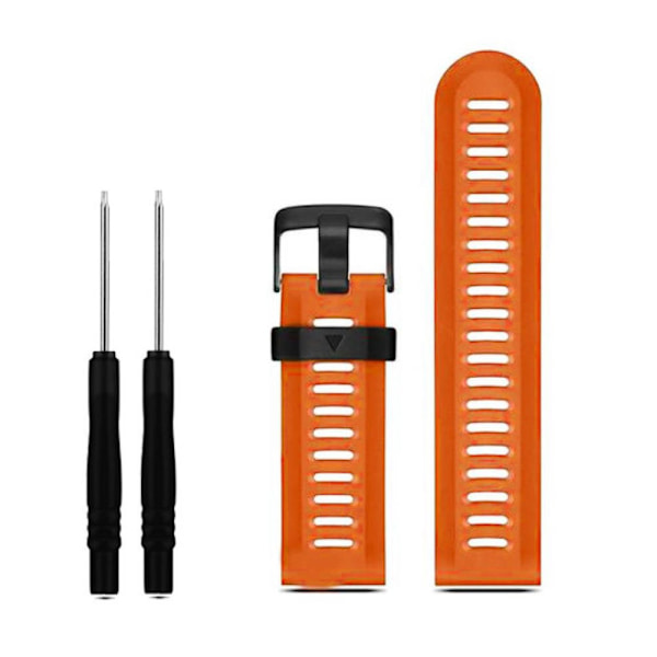 armbånd silikon Garmin Fenix ​​3 fenix 7x/5x oransje