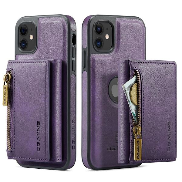 (För iPhone 12 / iPhone 12 Pro) DG.MING M5-serien avtagbart plån lila